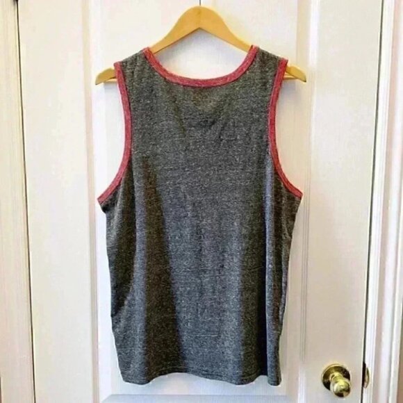 NBA Toronto Raptors Men’s Tank Top Basketball Grey Red White Size Large - Picture 4 of 14